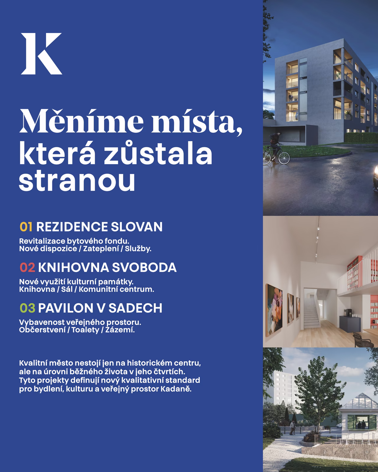 Prezentace Slovan — Měníme místa, která zůstala stranou