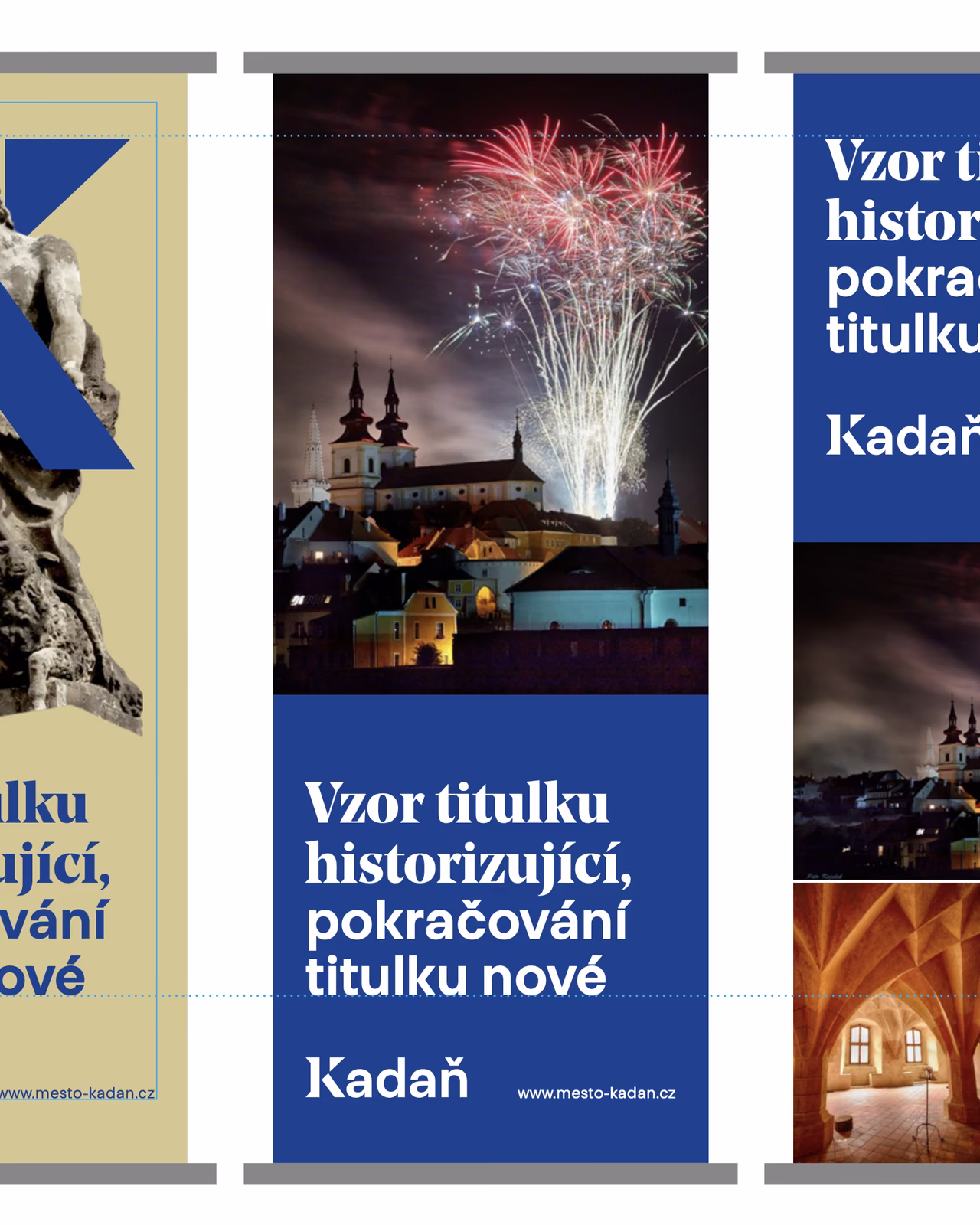 Roll-upy městské identity — systém, ne šablona